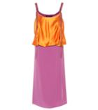 Sies Marjan Mickey Silk Satin And Crêpe Dress