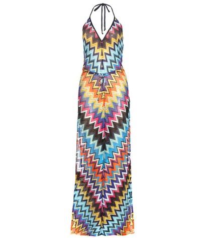 Missoni Mare Metallic Crochet-knit Jumpsuit