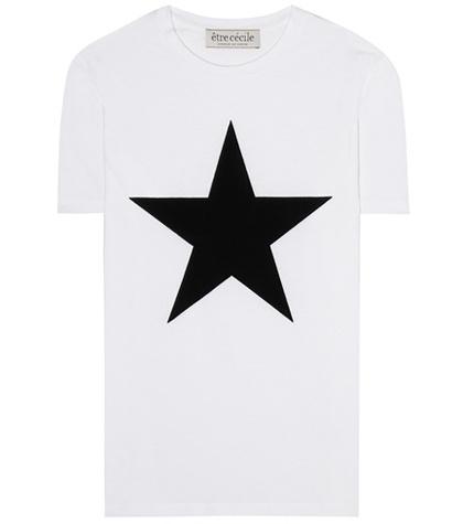 Tre Ccile Embellished Cotton T-shirt