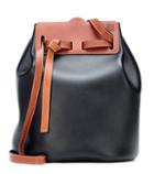 Loewe Lazo Leather Bucket Bag