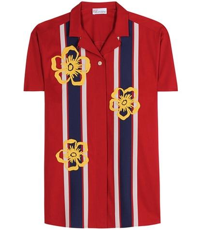 Hillier Bartley Stretch-cotton Top