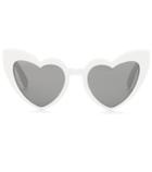 Saint Laurent Heart-shaped Sunglasses