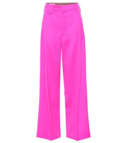 Tory Burch Wool And Mohair-blend Trousers