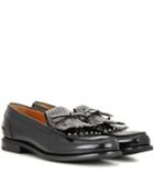 Oscar De La Renta Rachel Leather Loafers