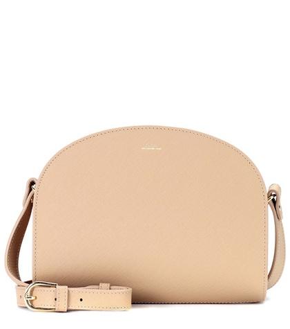 T By Alexander Wang Demi-lune Leather Shoulder Bag