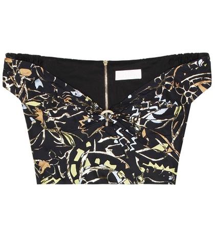 Opening Ceremony Taffeta Jacquard Top