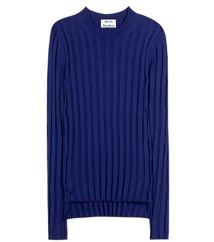 Acne Studios Carin Ribbed Merino-wool Blend Sweater