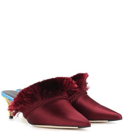 Altuzarra Satin Mules