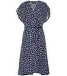 A.p.c. Clare Polka-dot Cotton-blend Dress
