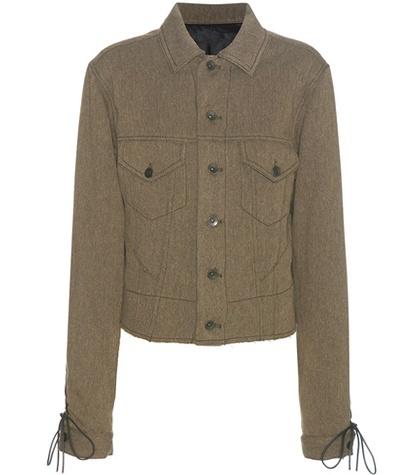 Haider Ackermann Wool And Linen-blend Jacket