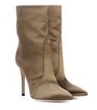 Gianvito Rossi Exclusive To Mytheresa.com – Melanie Satin Ankle Boots