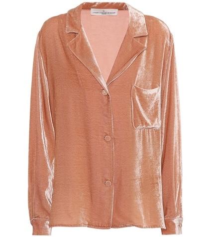 Golden Goose Deluxe Brand Franca Velvet Pyjama Shirt