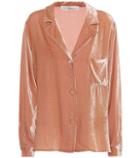 Golden Goose Deluxe Brand Franca Velvet Pyjama Shirt