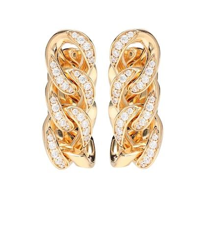 Bottega Veneta 18-kt Gold-plated Drop Earrings