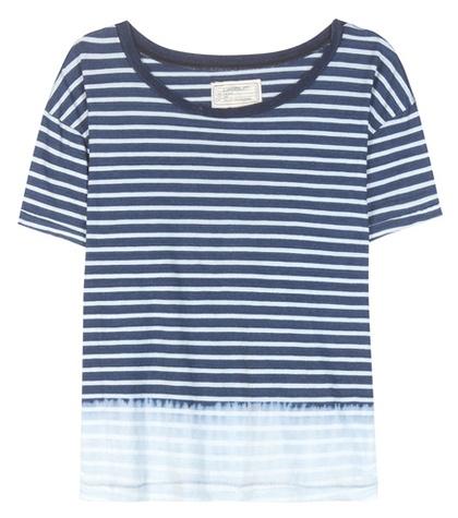 Current/elliott Printed Cotton T-shirt
