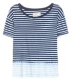 Current/elliott Printed Cotton T-shirt