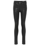 Rag & Bone High-rise Coated Skinny Jeans