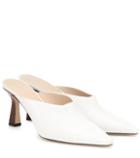Burberry Lotte Leather Mules