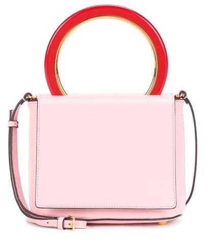 Marni Pannier Leather Shoulder Bag