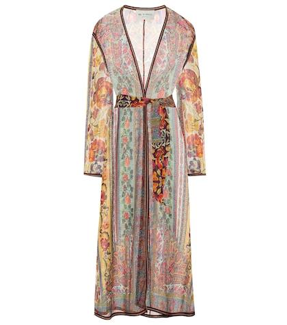 Etro Silk Georgette Cardigan
