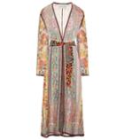 Etro Silk Georgette Cardigan
