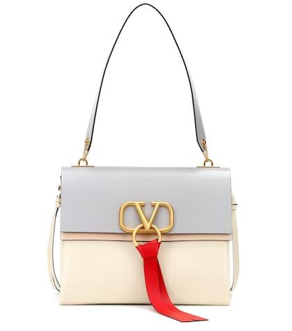 Chlo Valentino Garavani Vring Medium Leather Shoulder Bag