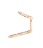 Repossi Elliptique Berbere 18kt Rose Gold Single Earring With Diamonds