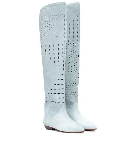 Isabel Marant Exclusive To Mytheresa – Soren Suede Knee-high Boots