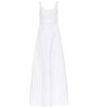 Etro Striped Poplin Maxi Dress