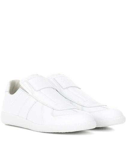 Maison Margiela Leather Sneakers