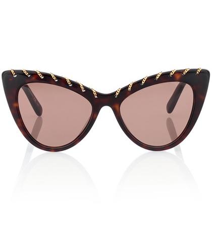 Stella Mccartney Falabella Chain Cat-eye Sunglasses