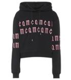 Mcq Alexander Mcqueen Embroidered Stretch-cotton Hoodie