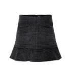 Ganni Woodside Wool-blend Miniskirt