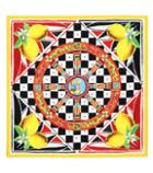 Dolce & Gabbana Printed Silk Twill Scarf