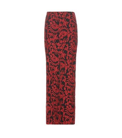 81hours Leena Embroidered Maxi Skirt
