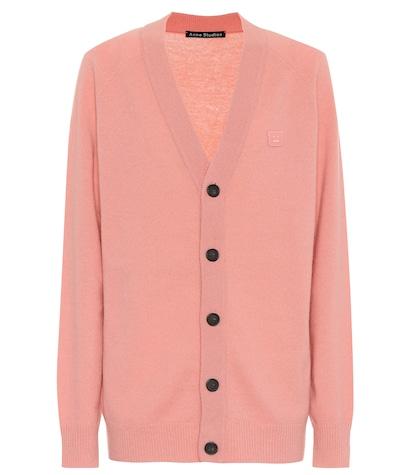 Acne Studios Face Wool Cardigan