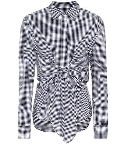 Rag & Bone Wendy Gingham Cotton Blouse