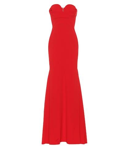 Prada Ayer Crêpe Satin Gown