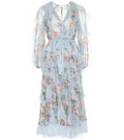 Zimmermann Bowie Floral Silk Chiffon Dress