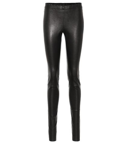 Khaite Carolyn Leather Leggings