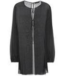 The Row Latou Silk Top