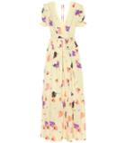 Self-portrait Exclusive To Mytheresa.com – Floral-printed Crêpe Maxi Dress