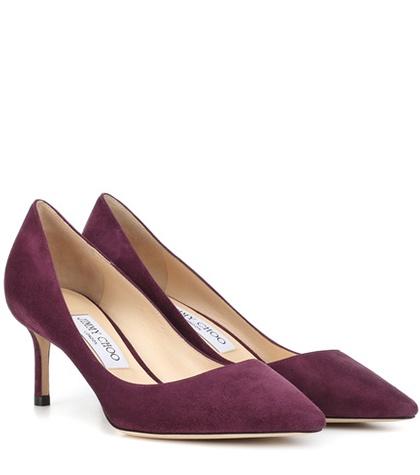 Yves Salomon Romy 60 Suede Pumps