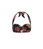 Dolce & Gabbana Printed Halter Bikini Top