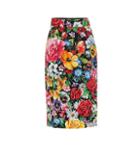 Dolce & Gabbana Floral-printed Pencil Skirt