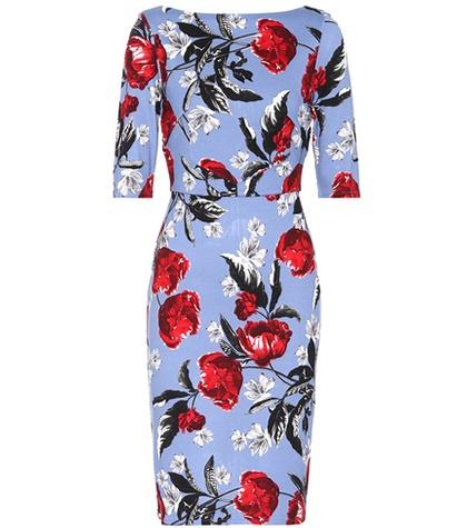 Erdem Kirsten Floral-printed Dress
