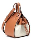 Loewe Mini Hammock Leather Crossbody Bag