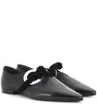 Stella Mccartney Embellished Leather Loafers
