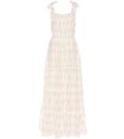 Mcq Alexander Mcqueen Summer Morning Romantic Cotton And Silk Dress
