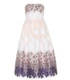 Huishan Zhang Victoria Floral Jacquard Dress